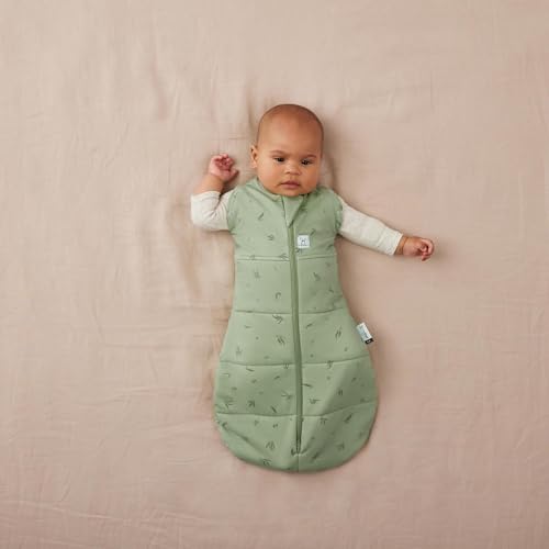 Image of ergoPouch Cocoon Swaddle Sack 2.5 TOG - Baby Sleep Sack, Gentle Snug Fit Helps Calm Startle Reflex, Ideal for Arms In /Out Sleeping, Soft Breathable Fabric for Better Sleep (3-6 Months, Willow)