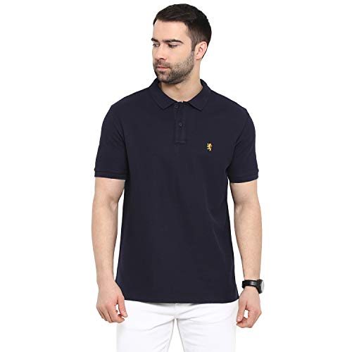 Image of Red Tape Men's Solid Regular Fit T-Shirt