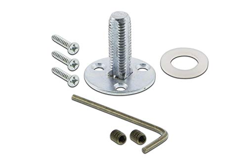 Image of Nostalgic Warehouse Classic Rosette Round Clear Crystal Door Knob