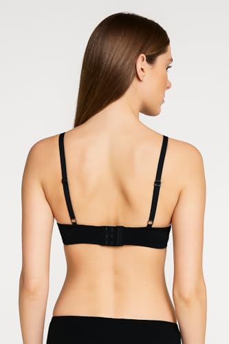 Image of Viola's Secret 6 Pack of Color Print T-Shirt Bras B Cup C Cup and D Cup