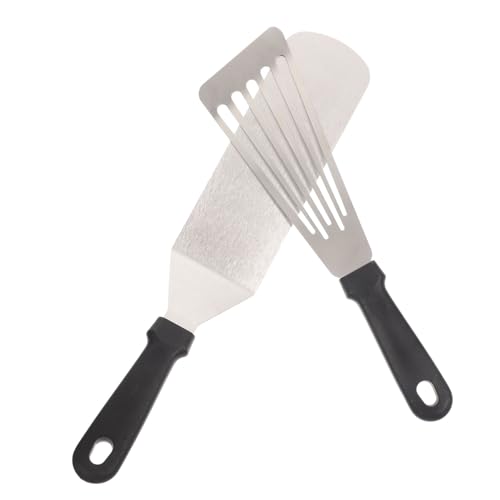 LIOOBO 2Piezas Inoxidable para Barbacoa y Cocina de Multiusos para Grill y Duradera para Pancakes