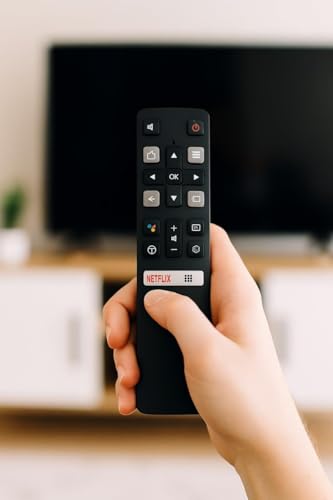 Image of Sadhwanis Compatible Remote Control for TCL & iFFALCON Smart Android TV RC802V Model | Replacement for TCL 4K UHD FHD QLED LED TVs | No Voice Command