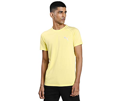 Image of Puma Men's Solid Slim Fit T-Shirt