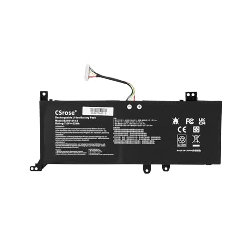 Alta qualità e sicurezza: 100% nuovo dal produttore, ogni batteria ha superato i test di fabbrica. Le celle di grado A garantiscono una ricarica rapida e un basso consumo energetico, protezione contro le variazioni di temperatura, protezione da sovratensione, protezione da sovracorrente, prevenzione dell'elettricità statica, protezione da sovraccarico, garantiscono sempre la stabilità e la sicurezza del tuo laptop.