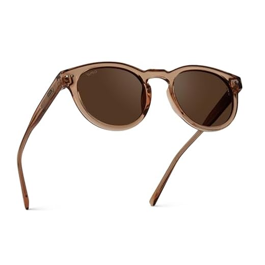 WearMe Pro Polarized Retro Round Sunglasses