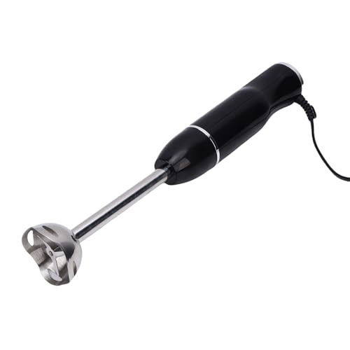 Zerodis Batidora de Mano, Juego de Batidora de Mano de Inmersión con Batidor Picador para Sopa, Batidos, Salsa, puré, Picar Nueces, Acero Inoxidable de 400 W (Enchufe de la UE)