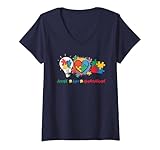 Photo Gallery donna consapevolezza dell"autismo insegnante speciale ed consapevolezza dei bambini autistici maglietta con collo a v Photo Gallery donna consapevolezza dell"autismo insegnante speciale ed consapevolezza dei bambini autistici maglietta con collo a v