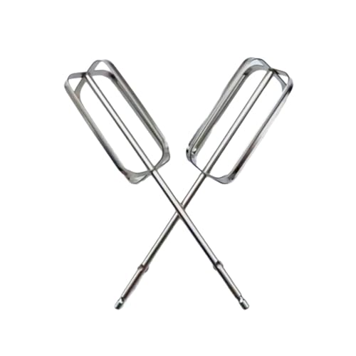 2 batidores de huevos multifuncionales, batidor rotativo de cocina, herramienta para hornear, agitador de huevos de acero inoxidable, fácil de usar