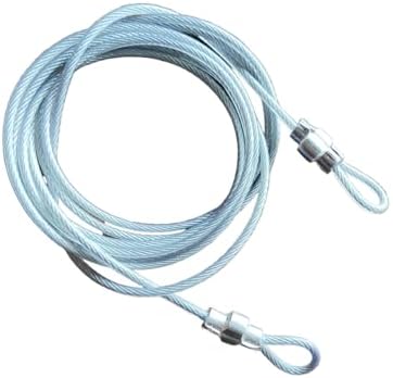 Cabo de Segurança em Aço Revestido Prata + Cadeado Simples 20mm (...