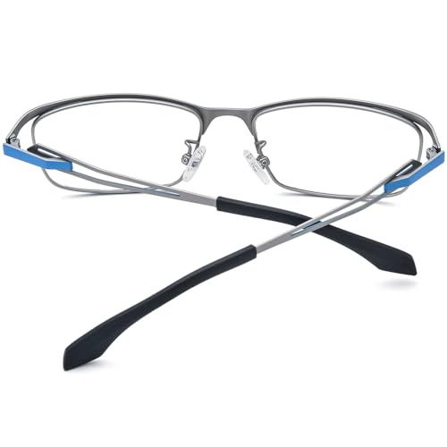 Image of FONEX Pure Titanium Glasses Frame Men Square Eyeglasses Optical Eyewear F85775