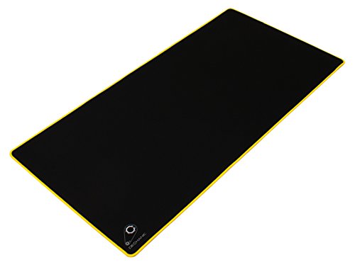 Dechanic XXL Speed Soft Gaming Mouse Mat - 36"x18", Yellow