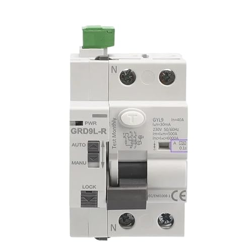 RCCB réenclencheur automatique Type A 4P 40A 300mA GRD9L-R