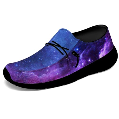 Galaxy Shoes for Women Men Loafers Canvas Slip-on Shoes Gifts for Her Him3
