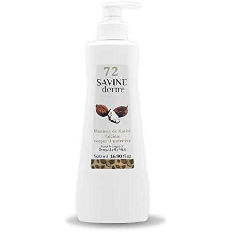 SAVINE DERM Loción Corporal Hidratante con Manteca de Karité Pura 500mL Cover