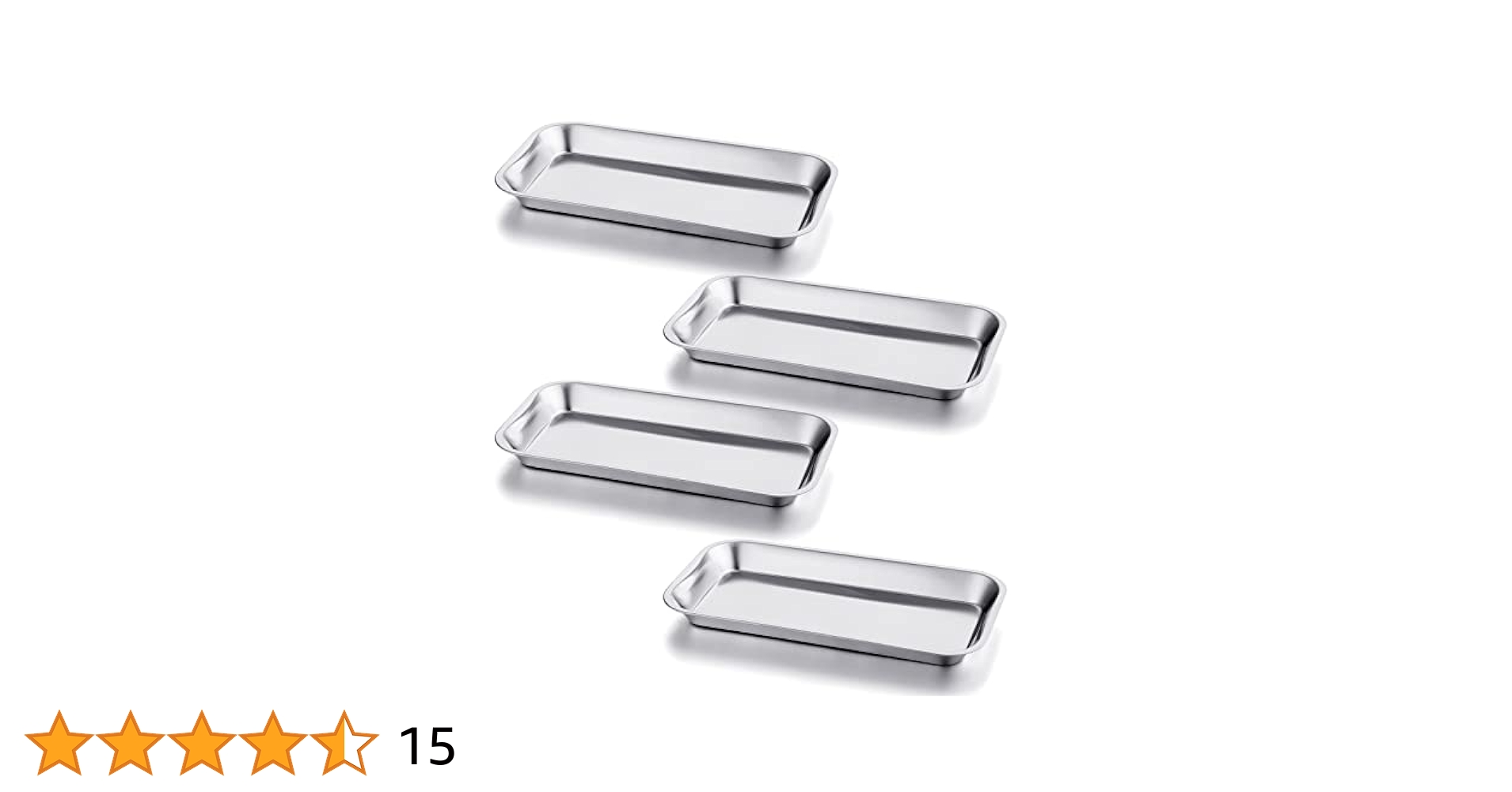 Stainless Steel Instrument Tray For Dental Tool Lab Instrument High