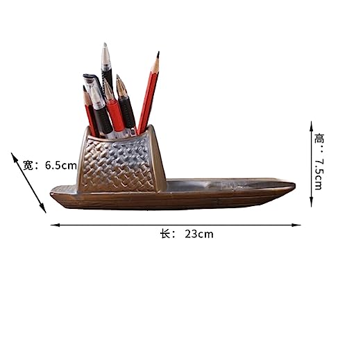 Rangement bureau étudiant en céramique décoratif et multifonctionnel