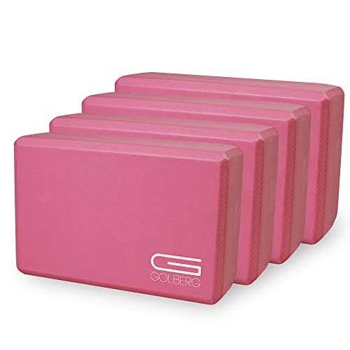 Golberg Foam Yoga Block 1/2/4 Pack