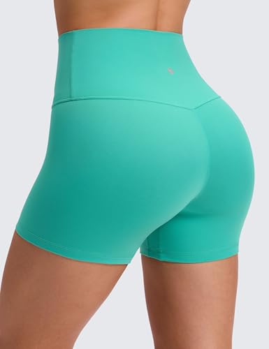 Image of CRZ YOGA No Front Seam Biker Shorts 4 inch | Butterluxe, Extremely Soft, Gentle Compression, Yoga, High Waisted, for Women