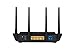 ASUS RT-AX3000 Ultra-Fast Dual Band Gigabit Wireless Router - Next Gen WiFi 6, Adaptive QoS, and AiProtection by Trend Micro | 1x WAN, 4x 1G LAN, 1x USB 3.0 - AiMesh Compatible
