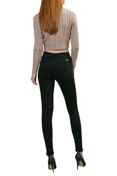 Kancan Women's Super High Rise Super Skinny Jeans KC6009BK4