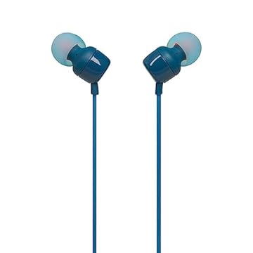 JBL, Fone de Ouvido, Intra-Auricular, Tune 110 - Azul