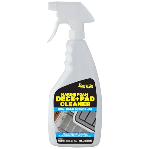 STAR BRITE Marine Foam Deck+Pad Cleaner – Safe for EVA, PE, SeaDek®, DEKit®, MarineMat® & More