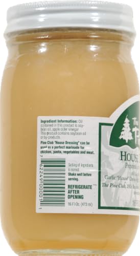 Amazon.com : The Pine Club House Dressing, a Dayton Institution, 2-Pack 16  fl. oz. Jars : Grocery & Gourmet Food