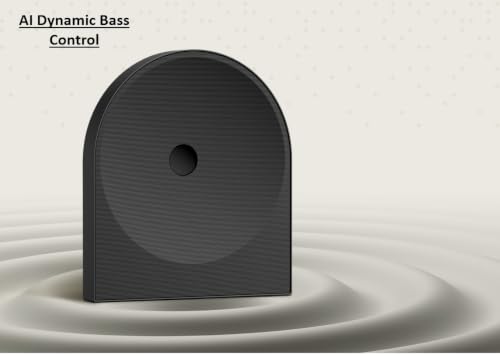 Image of Samsung Music Studio 70 W 2.0 ch with Dot Design, Dolby Atmos, Wireless Music Streaming, AI Adaptive Sound, Spotify Tap, Alexa Built-in, AirPlay, Wi-Fi, Bluetooth, Optical in (HW-LS50H /XL, Black)