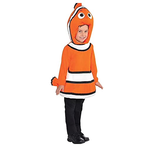 Disney Dress Up Costumes Cinderella Elsa Belle Anna Incredibles Halloween (Nemo, Small (4-6))