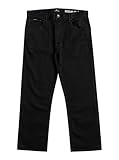  Quiksilver Aqua Cult Ankle Washed Black - Jean - Homme - Noir