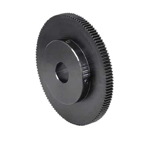 Bevel Gear Pinion Hardware Mechanical 1Pcs Motor Gear 1M-100Teeth Carbon Steel High Frequency Quenching Teeth Gear Wheel Bore Size 50mm(100T-Bore 19mm)