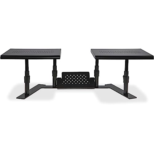 Allsop 31883 Metal Art Ergo Twin Stand Pearl Black