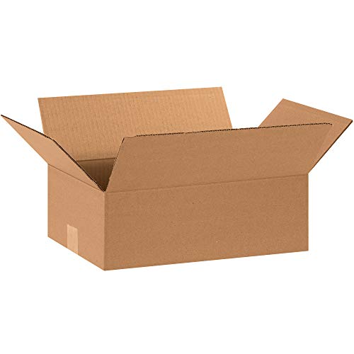 AVIDITI 15 x 10 x 5 Corrugated Cardboard Boxes, Flat 15