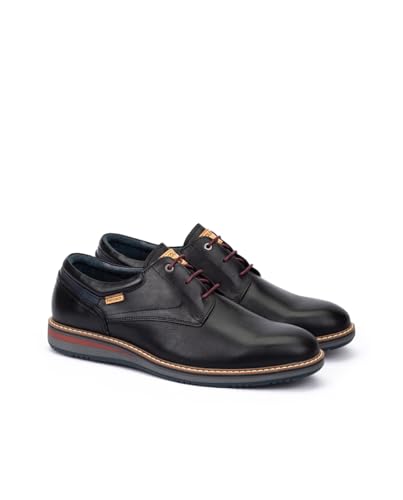 Image of PIKOLINOS Avila M1T-4050 Men's Lace-Up Shoes - Stylish Premium Calfskin Leather - Removable Cushioned Insole - Wide Fit - Lightweight Sole for Everyday Walking Comfort