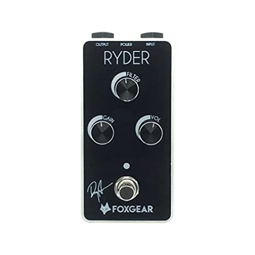 Foxgear – RYDER – Pédale de distorsion – Doug Aldrich Germanium Rat - Les Beatles, Paul McCartney, John Lennon, RIngo Starr, George Harrison Foxgear - RYDER - Pédale de distorsion - Doug Aldrich Germanium Rat