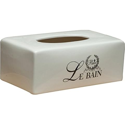 Dispenser Salviette Le Bain in Ceramica by Biscottini Cover