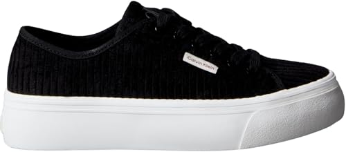 Baskets Calvin Klein VULC FLATF LACE UP CORDUROY CK pour Femme - vue 8