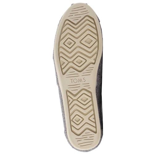 Image of TOMS - Womens Alpargata Espadrille, Color ULT Gry Sparkle Knit, Size: 7.5 B(M) US