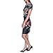 KARL LAGERFELD Paris Women's Dress, Black Combo, 2