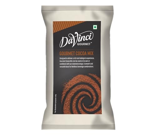 Image of DaVinci Gourmet Premium Cocoa Mix Powder, 1kg Pouch | Rich & Creamy Hot Chocolate Drink | Cafe-Style Beverage | Easy to Prepare | Ideal for Home, Cafe & Dessert Recipes