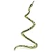 HWD 3.6 ft Long Soft Snake Dolls, Cute Stuffed Animals Plush Pranks Spoof Stuff Toys, Gifts for Kids, Children, Birthday, Halloween, Christmas, Home Decoration (Green)