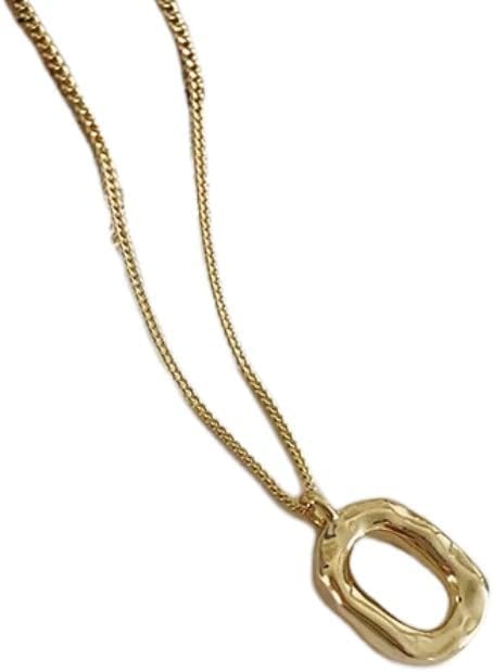 Collier en argent S925 sterling : ras du cou cercle irrégulier de haute joaillerie