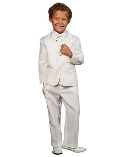 Smoking garçon revers cranté deux boutons ensemble costume formel chic