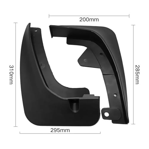 Bavettes garde-boue pour Mazda CX3 2016-2018 : lot de 4 protections