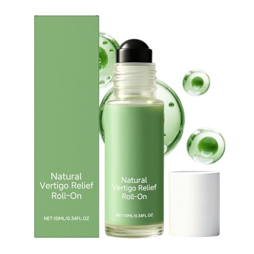 Steady Ear Roll On - Aceite esencial antimareos de 10 ml | Alivio de enfermedades de viaje | para hombres y mujeres, viajes diarios, oficina, coche, mar, viajes, relajación