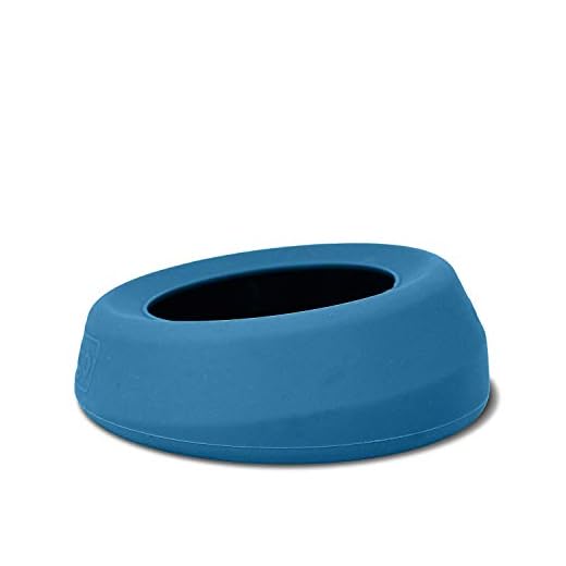 Kurgo Splash-Free Wander(TM) No-Spill Portable Water Dog Bowl and Food Pet Bowl