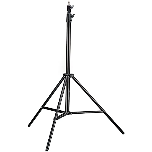 RevolutionLine   Soportes Ligeros de iluminación de Altura Ajustable | Trípode Fotografía para Equipos de Estudio, Iluminación, Vídeo, Reflectores | Tamaño Totalmente extendido: 197 cm.