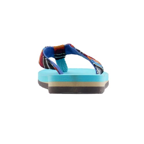 TOMS Kids Boys Verano Flip Flops Casual Sandals Casual - Blue3