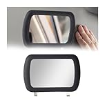 Universal Deluxe Clip-On Car Sun Visor Mirror - Portable Vanity Mirror for Women, Fits Car, Truck, SUV - Ideal for Makeup & Sun Shading