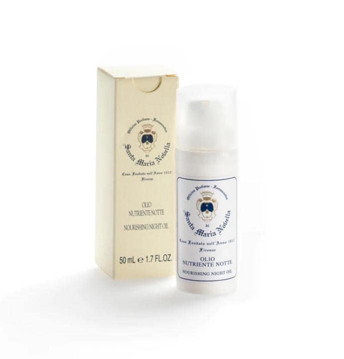 Santa Maria Novella Aceite nutritivo nocturno, blanco, 1.70 onzas líquidas (paquete de 1)